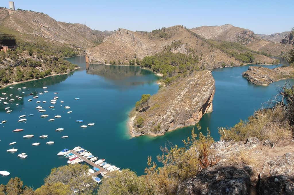 Paisaje del río Tajo y Bolarque